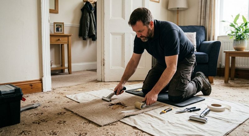 Stair Carpet Repair in Olathe, KS